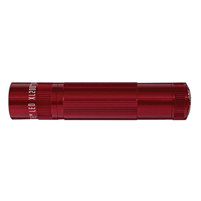 Фонарь MagLite XL200 LED 3-Cell AAA Flashlight Red