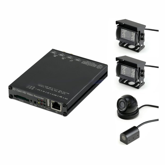 Автомобильный видеорегистратор Proline PR-SDVR004D+4 камеры 1080P